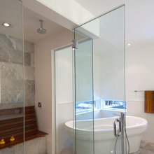 Tall  shower