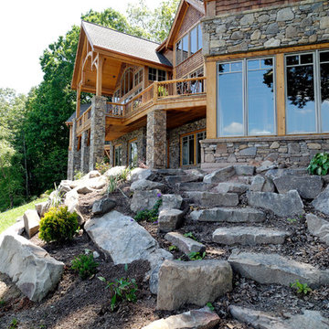 Luxury Lake Retreat - Architectural Designs House Plan 26600GG