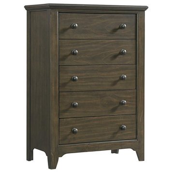 Chest, 5 Drawer In River Rock