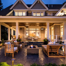 Outside