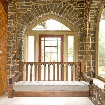 Nostalgic Porch Swing