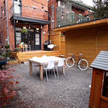 Full Backyard Patio, Shed and Garden Renovation