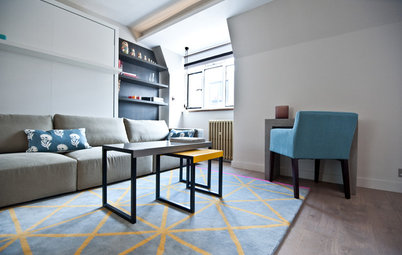 Houzz Tour: A Small Studio Flat Makes the Most of Every Inch of Space