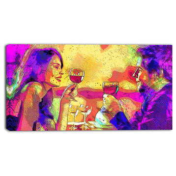 "Cheers" Canvas Painting