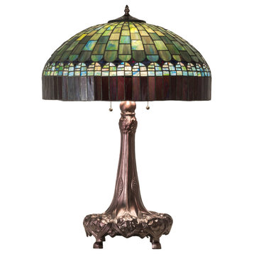 Meyda Lighting 27825 31" High Tiffany Candice Table Lamp