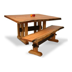 Shannon Dining Table & Bench - Dining Tables