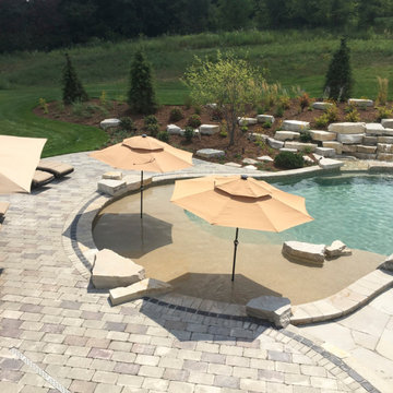 Hudsonville Michigan pools design and landscape