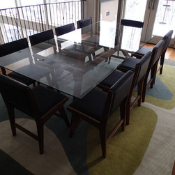 Walnut Dining table and chairs - Products
