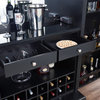 Ashton Wine Cabinet, Black