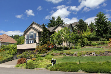 Example of a classic exterior home design in Portland