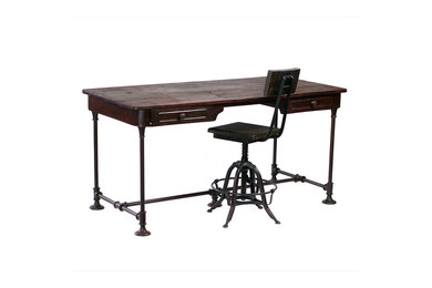 Bettendorf Industrial Style Desk
