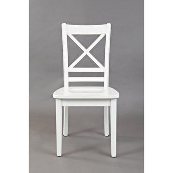 Simplicity X Back Dining Chair - Paperwhite, Set of 2