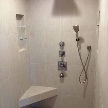 Versatile Modern Tiled Shower