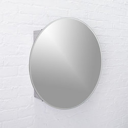 Greta Round Bath Cabinet | CB2 - Baby And Kids