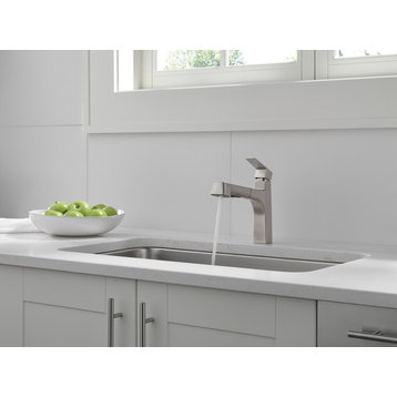 Peerless P6919LF Xander 1.5 GPM 1 Hole Pull Out Kitchen Faucet - - Chrome