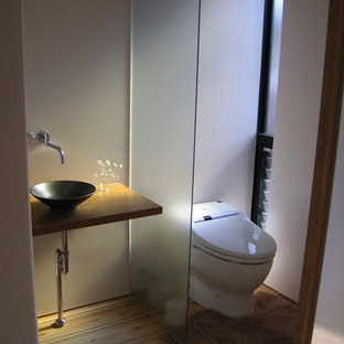 他の地域の和風のおしゃれなトイレ・洗面所の写真