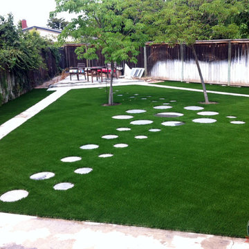 Global Syn-Turf artificial grass installation in Anaheim, CA 2