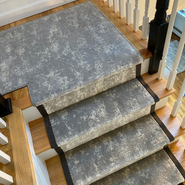 Custom Modern Stair Runner