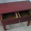 Painted Red Desk