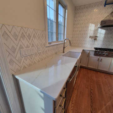 New Hope Kitchen Painting Railings Trim