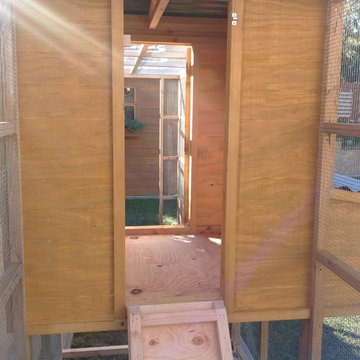 Symmetrical Garden Chicken Coop