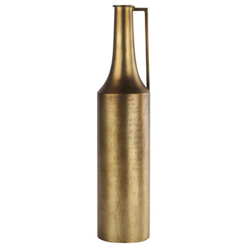 Aubrey Large 24.0H Gold Iron Jug Vase