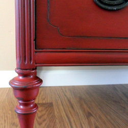 Custom Red Buffet - Products