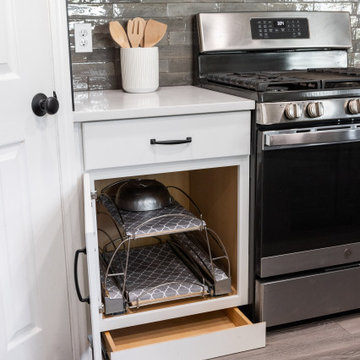 White Out Traditional Kitchen Remodel