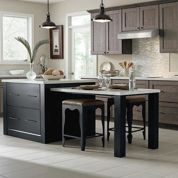 Textured Laminate Kitchen Cabinets