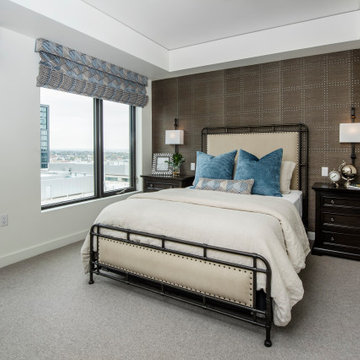 Master bedroom with amazing views