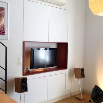 Aménagement duplex bordelais