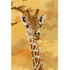 "Giraffe" Children Animal Canvas Print by Maxwell Dickson, 40"x60"