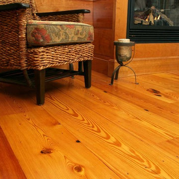 Reclaimed Rustic Heart Pine Flooring