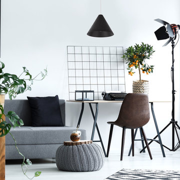 Carnaby Wood Pendant Lamp, Black