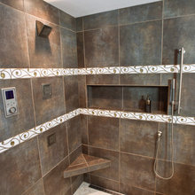 Brown tile