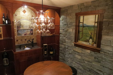Wine cellar - wine cellar idea in Bridgeport
