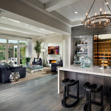 bar family room