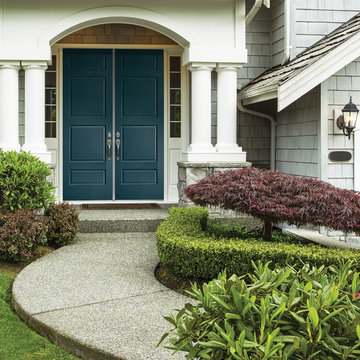 Masonite DuraStyle Le Chateau 4 Panel Alternate 8 (C48) Exterior Wood Door
