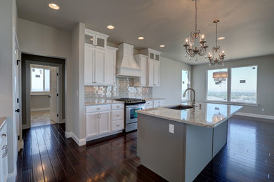 Inspiration for a transitional kitchen remodel in Seattle