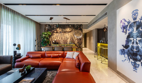 Mumbai Houzz: This Bachelor Pad Packs in Fun & Functionality