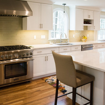 Traditional Kitchen with Contemporary Touches