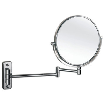 Empire 1X/ 5X Magnification Wall-Mount 8" Makeup Mirror