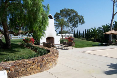 Inspiration for a mediterranean patio remodel in San Diego