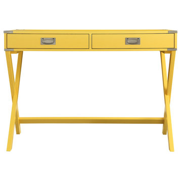 Alastair Campaign Writing Desk, Yellow