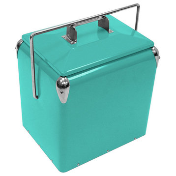 Retro Vintage 13L Cooler Teal, Aqua