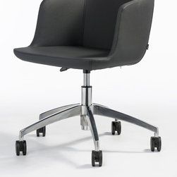 Geo 5-Ways Swivel Office Armchair by B&T - Armchairs And Accent Chairs