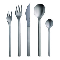 mono - mono mono-a sterling edition ( 5 piece, brushed) - Flatware And Silverware Sets