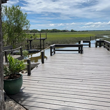 St. Simons Deck Restoration with Carpentry Repairs & Protective Finish