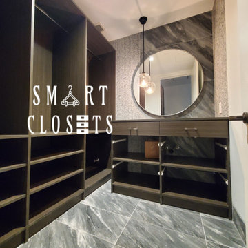 Multi Finish Custom Closets Designed By Smart Closets
