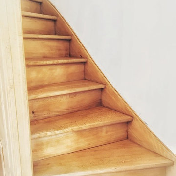 Décapage escalier